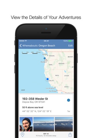 Whereabouts - Location Utility screenshot 2