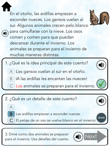 Spanish Reading ~ Main Idea screenshot 4