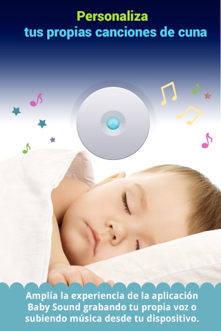 Baby songs 2 : bed time companion with lullabies,white noises and night light screenshot 4