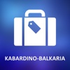 Kabardino-Balkaria, Russia Detailed Offline Map