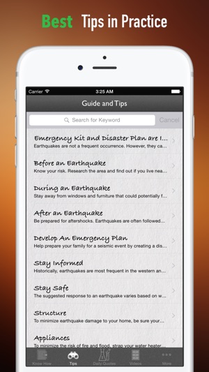 Be Prepared: Earthquake Safety Tutorial and Tips(圖4)-速報App