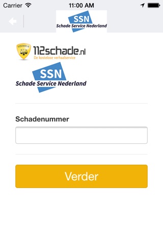 SchadeServiceNederland screenshot 2