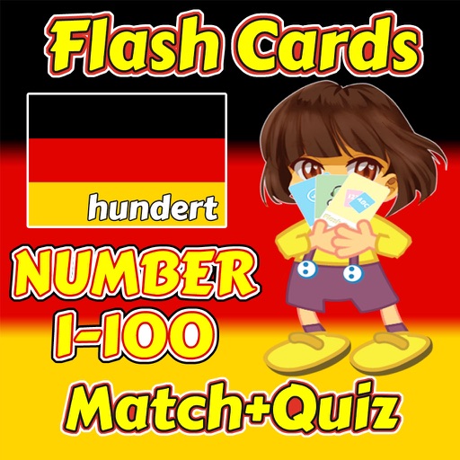 Flashcards and Games Of Number 1 - 100 German Icon