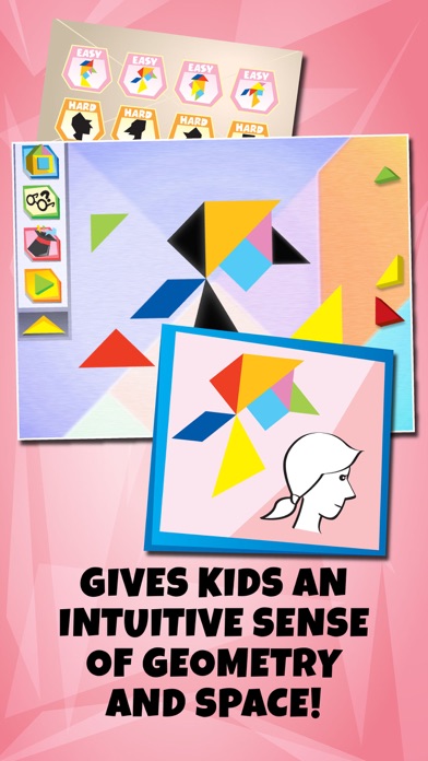 How to cancel & delete Kids Learning Puzzles: Portraits, Tangram Playtime from iphone & ipad 2