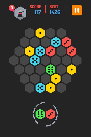 Merge Hexagon - Combine & Merged Blocks Slither Dots screenshot 4