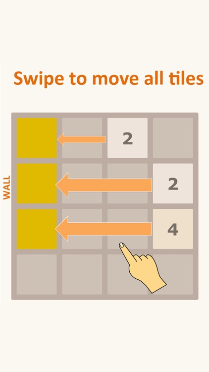 2048 game with undo and resume feature