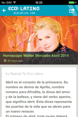 Eco Latino Magazine screenshot 4