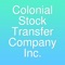 The official app for Colonial Stock Transfer Company Inc