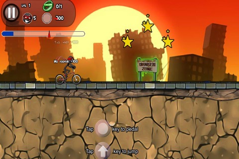 Bike Stunts Challenge for Stickman screenshot 3