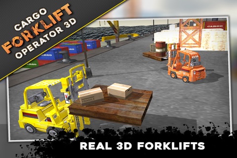 Cargo Forklift Operator Sim 3D screenshot 2