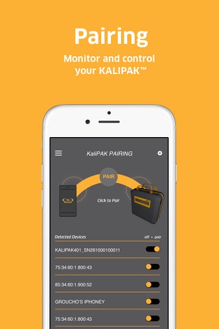 KaliAPP Portable Solar Energy App – The KaliPAK App that makes you a Smart-Energy User. screenshot 2