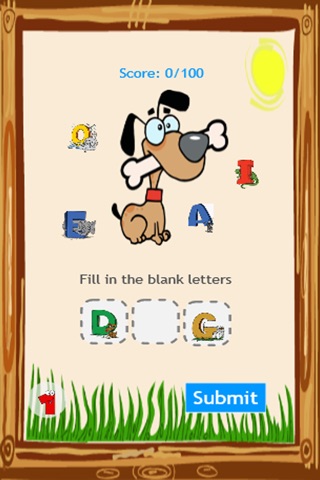 Animals Blank Letters screenshot 2