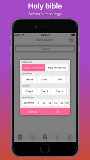 Portuguese Bible and Easy Search Bible word Free(圖1)-速報App