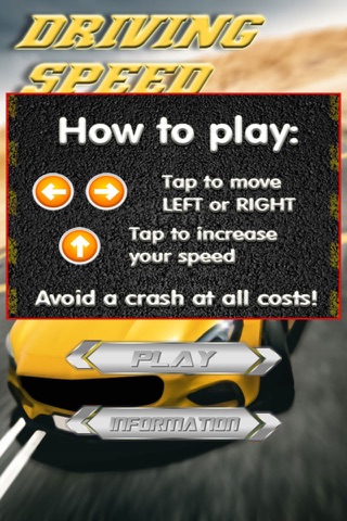 Driving Speed Car iOS screenshot 2