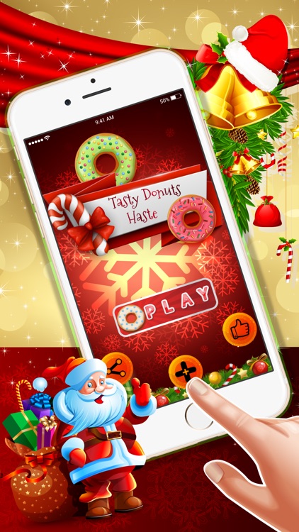 Tasty Donuts Haste : - A match 3 puzzles for Christmas season