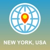 New York, USA Map - Offline Map, POI, GPS, Directions