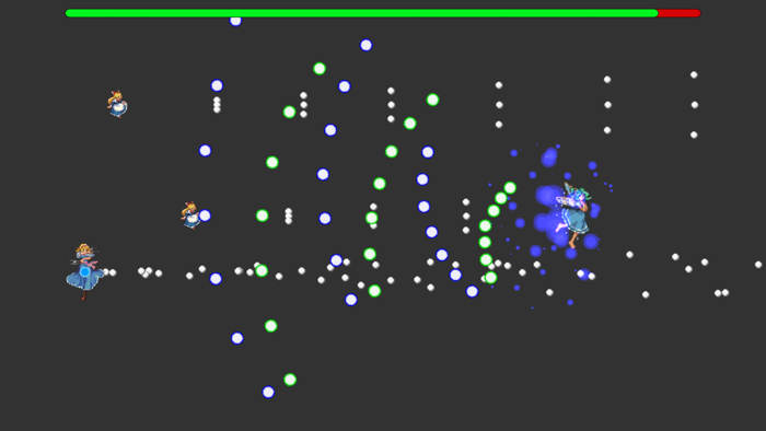 ありすの弾幕修行