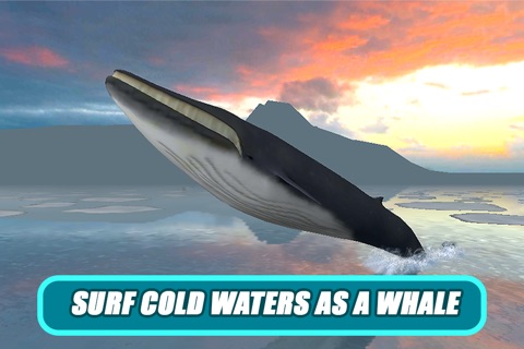 Whale Survival Simulator 3D Full - Ocean animal survival simulator screenshot 4