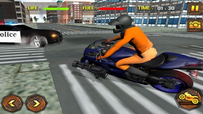Screenshot #3 pour Prison Échapper: du trafic Police Chasse Moto Cavalier