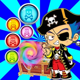 Pirate Bubble Ball Candy Shoot Match 3 Free Game