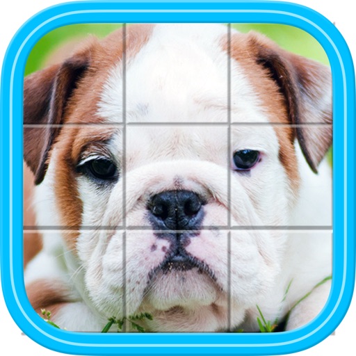 Jigsaw puzzle animal - match pieces of large picture icon