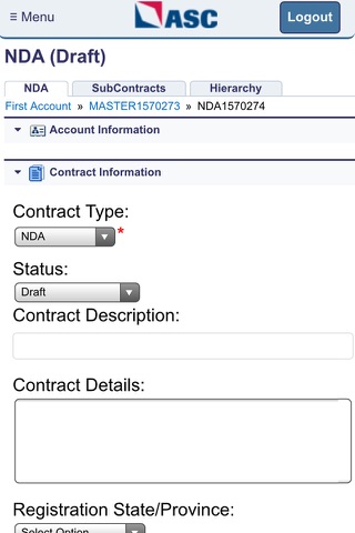 ASC Contract & Document Management screenshot 4