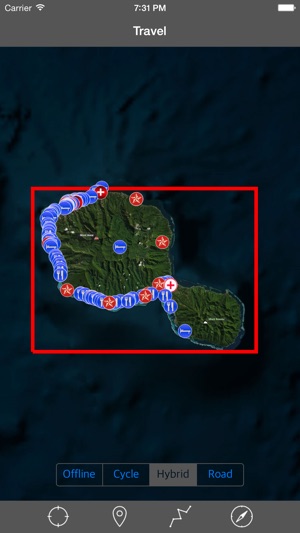 TAHITI – GPS Travel Map Offline Navigato