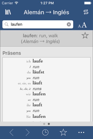 Ultralingua German-English screenshot 2