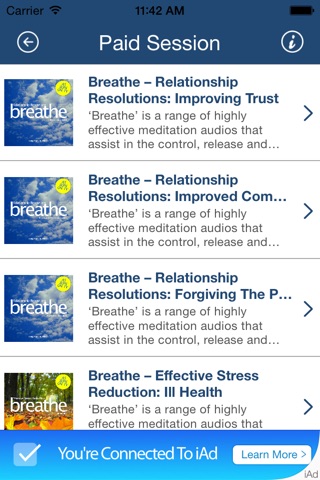 Breathe Sleep Meditation – The Ultimate Guided Sleep Meditation Series screenshot 2