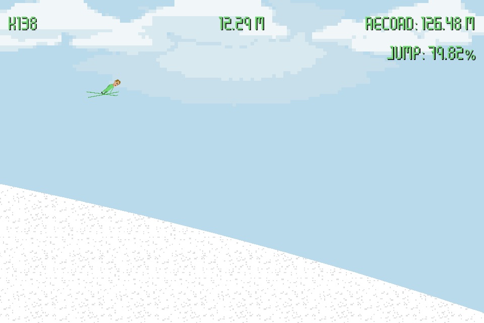 Pixel Ski Jump screenshot 2