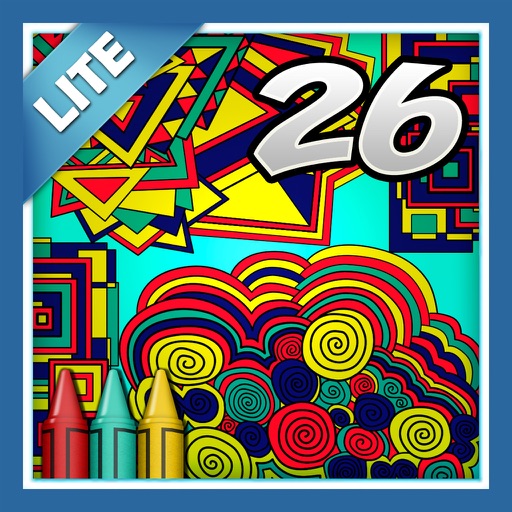 Coloring Book 26 Lite: Geometric Designs