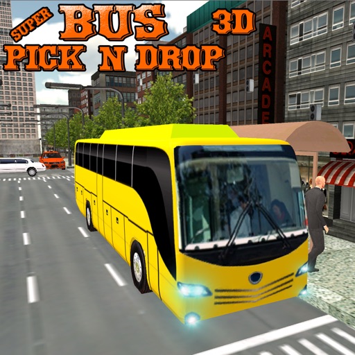 Super Bus Pick N Drop 3D iOS App