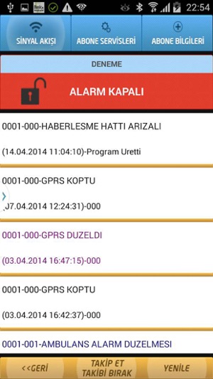 KOMSEK  ALARM SİNYAL TAKİBİ(圖3)-速報App