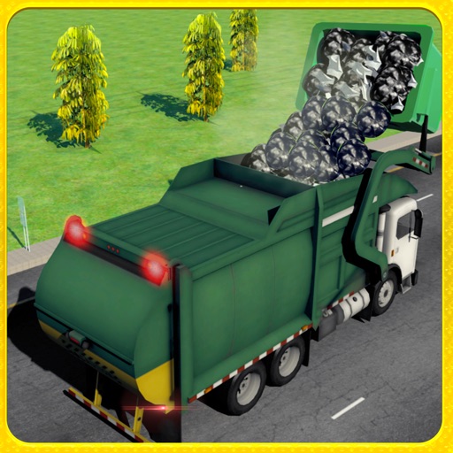 City Garbage Truck Driver Simulator: A Real Driving Test Game Icon