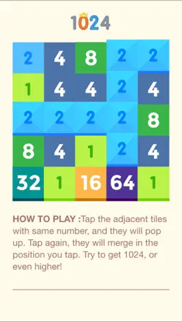 Game screenshot Quick Play To 1024 apk