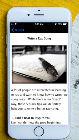 How To Rap - Best Guide To Learn Rap Beats, Songs, Lyrics an(圖3)-速報App