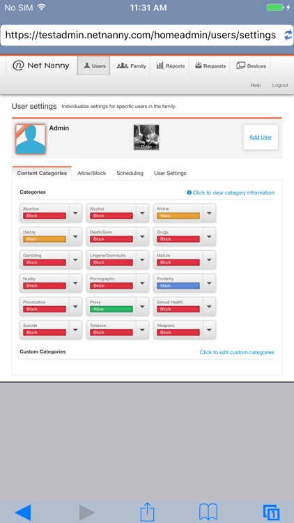 Net Nanny for iOS
