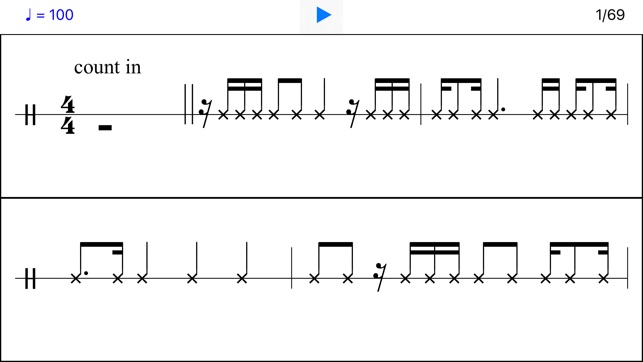 Snare Drill - Sight-Reading Exercises for Drummer(圖2)-速報App