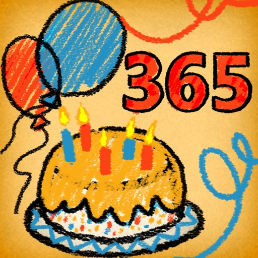 Countdown 365 FREE App - Birthday, Holiday & Events Reminder Icon