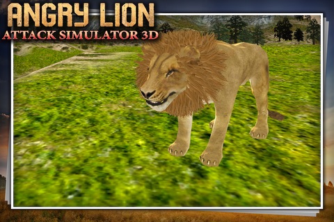 Angry Lion Attack Simulator 3D screenshot 4
