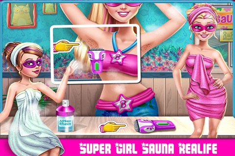Super Girl Sauna Realife screenshot 3
