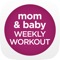 Our app offers a specific exercise for EVERY week after the birth of your baby