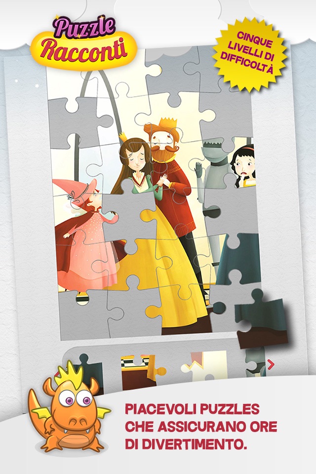 Jigsaw Tale "Pinocchio" - Games for kids screenshot 3
