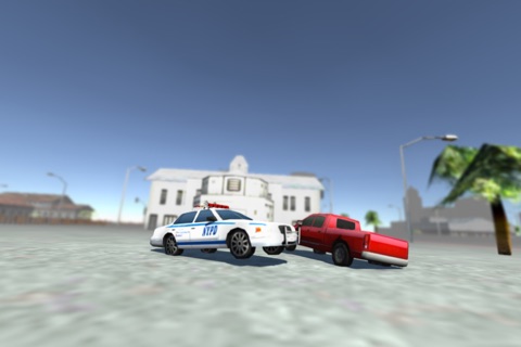 Police Car City Operations 3d - Free Training Driving Simulator School screenshot 2