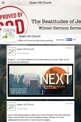 Green Hill Church screenshot 2