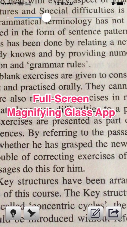 Magnifying Glass With Light - Make Text Larger & Easier To Read