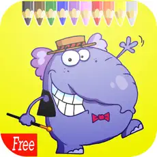 Animals Cartoon art pad : Learn to paint and draw animals coloring pages printable for kids free Mod apk 2022 image