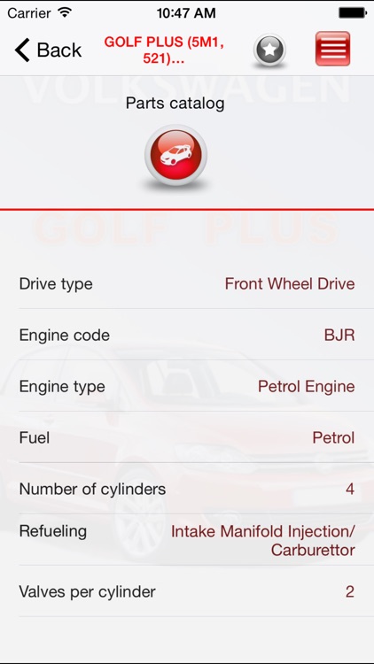 AutoParts VW Golf Plus screenshot-4