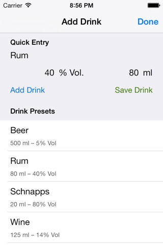 C2ALC - Blood Alcohol Content Calculator screenshot 3