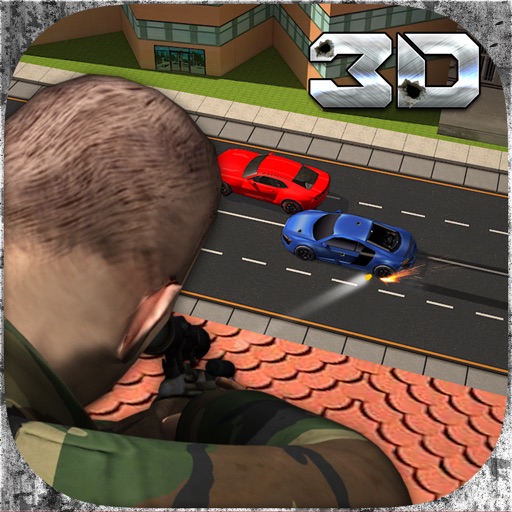 City Military Sniper Simulator 3D: Strike down the terrorist in the armed vehicles